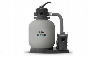 משאבה 1/2 כ"ס + מסנן חול 3500 SHARK משאבה 1/2 כ"ס + מסנן חול 3500 SHARK