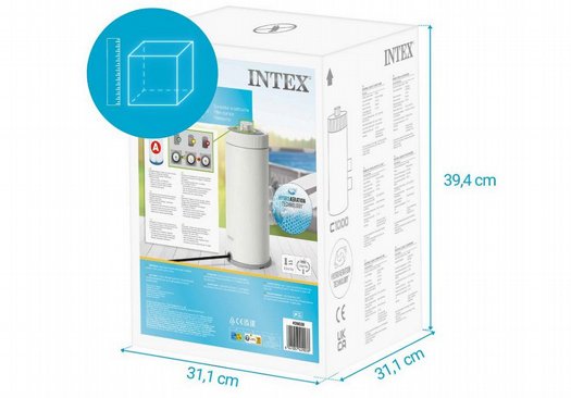 ����� ����� ��� 3785 ����/1000 ���� ���� INTEX + �����, ��� C1000 ����� KRYSTAL CLEAR ��"� 26638
