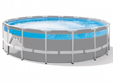 בריכת INTEX אולטרה עגולה קוטר 488 עומק 122 סדרת PRISM FRAME CLEARVIEW כולל חלון פנורמי סביב הבריכה, מקט 26730 דגם 2026 בריכת INTEX אולטרה עגולה קוטר 488 עומק 122 סדרת PRISM FRAME CLEARVIEW כולל חלון פנורמי סביב הבריכה, מקט 26730 דגם 2026