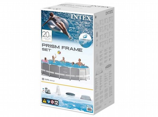 ���� ������ ����� INTEX ������ ����� ���� 610 ���� 132, ���� PRISM FRAME PREMIUM ��� 26756C 