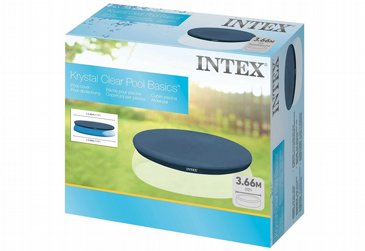 כיסוי עליון כחול INTEX לבריכה ביתית שפה מתנפחת (בריכת הקמה מהירה) עגולה קוטר 366 דגם 28022 כיסוי עליון כחול INTEX לבריכה ביתית שפה מתנפחת (בריכת הקמה מהירה) עגולה קוטר 366 דגם 28022