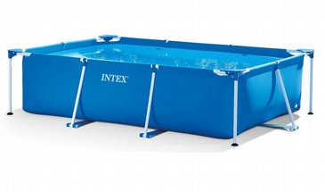 בריכת עמודים מלבנית 60*150*220 INTEX דגם 28270 בריכת עמודים מלבנית 60*150*220 INTEX דגם 28270