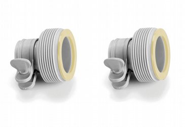 זוג מתאמי צינורות 32/38 מ"מ INTEX דגם 29061 זוג מתאמי צינורות 32/38 מ"מ INTEX דגם 29061