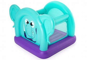 מתקן מתנפח קפיצה BESTWAY בעיצוב פיל צבעוני, הכולל מנגנון ניפוח מובנה, לשימוש חיצוני ופנימי, דגם 52355 מתקן מתנפח קפיצה BESTWAY בעיצוב פיל צבעוני, הכולל מנגנון ניפוח מובנה, לשימוש חיצוני ופנימי, דגם 52355