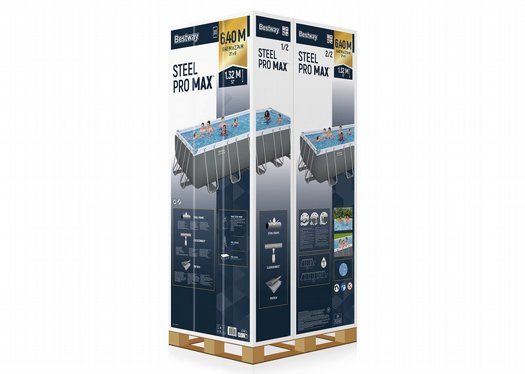 ���� ��� ���� ������� ����� BESTWAY ������ 132*274*640 Steel Pro Max ��"� 5612BP ��� ��� 2025
