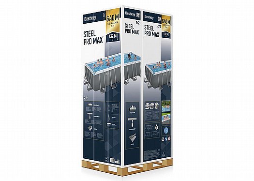 ����� ����! ����� BESTWAY ������ 132*274*640 Steel Pro Max ��"� 5612B ��� ��� 2025