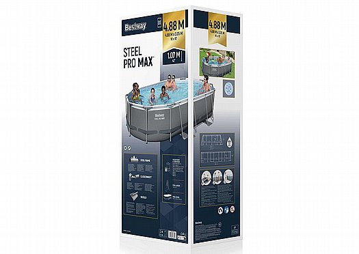 ����� ����! ����� BESTWAY ������ ������ 107*305*488 Steel Pro Max ��� 56448 