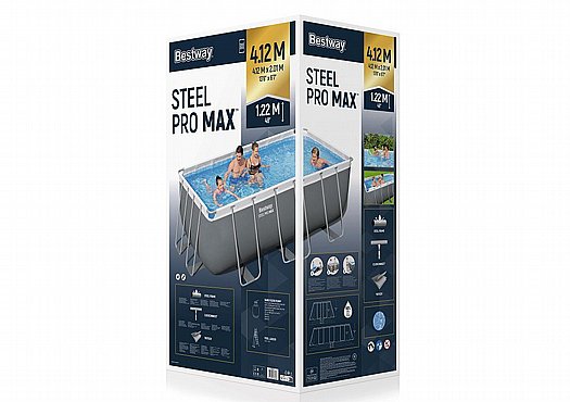 ���� ������ ����� BESTWAY ������ ������ 122*201*412, Steel Pro Max ��� 56457C 