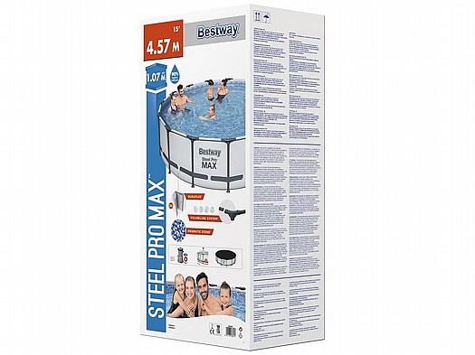 ���� ���� ����� BESTWAY ������ ����� ���� 457 ���� 107, Steel Pro MAX ��� 56488+����� ����� 800 ����+�����+����  