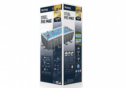 ����� ����! ����� BESTWAY ������ ������ 122*244*488 Steel Pro Max ��� 56670-1