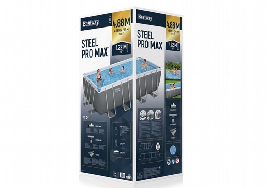 ���� ������ ����� BESTWAY ������ ������ 122*244*488, Steel Pro Max ��� 56671C