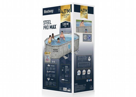 ���� ��� ���� ������� ����� BESTWAY ������ ������ 100*250*427 ���� ������+2 ������ Steel Pro Max ��� 56714P