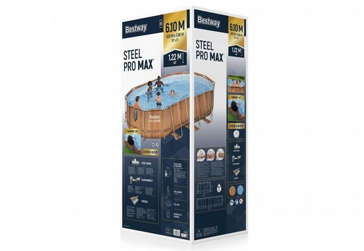 ���� ������ ����� BESTWAY ������ ������ 122*366*610 + ����� ����� ������, ��� 56719C ��� ��� 2025