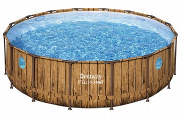 ערכת הכל כלול פרימיום בריכת BESTWAY אולטרה עגולה דמוי עץ+4 חלונות בנויים קוטר 488 עומק 122 Steel Pro Max דגם 56725P ערכת הכל כלול פרימיום בריכת BESTWAY אולטרה עגולה דמוי עץ+4 חלונות בנויים קוטר 488 עומק 122 Steel Pro Max דגם 56725P