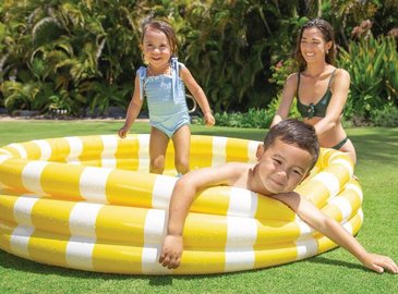 בריכת INTEX עגולה מתנפחת, בעיצוב פלח לימון, דגם 58432 בריכת INTEX עגולה מתנפחת, בעיצוב פלח לימון, דגם 58432
