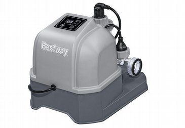 מכשיר מלח/כלורינטור BESTWAY המייצר כלור ע"י פירוק מלח, לחיטוי המים, דגם 58775 מכשיר מלח/כלורינטור BESTWAY המייצר כלור ע"י פירוק מלח, לחיטוי המים, דגם 58775