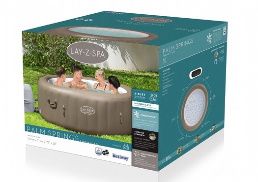 �`���� ����� BESTWAY Palm Springs Airjet ,Lay-Z-Spa 60017