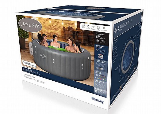 �`���� ����� ��������, BESTWAY Santorini Smart HydroJet Pro 7 ,6001T