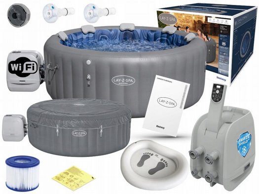 ����� ����� ��������, BESTWAY Santorini Smart HydroJet Pro 7 ,6001T ��� ��� 2025