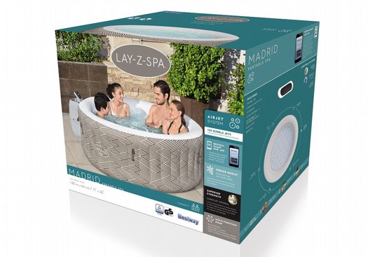 ����� ����� ���� ��� ��� 60055 BESTWAY ��� Madrid AirJet, ����  Lay-Z-Spa