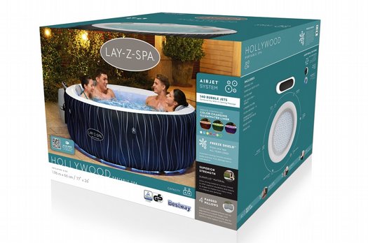 ����� ����� ���� ����� ������� �-4 ����� ��� 60059 BESTWAY ��� Hollywood AirJet ���� Lay-Z-Spa