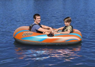 סירה מתנפחת לזוג KONDOR 2000 מבית BESTWAY, דגם 61140 סירה מתנפחת לזוג KONDOR 2000 מבית BESTWAY, דגם 61140
