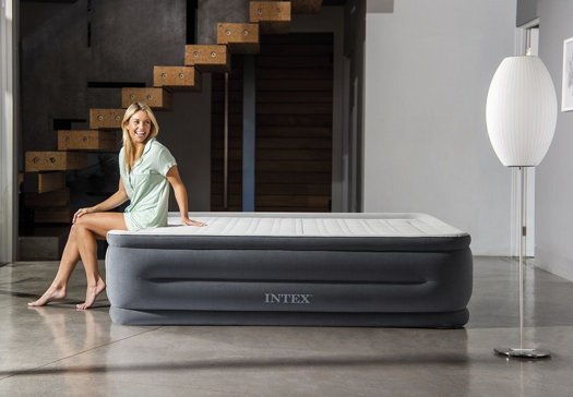 ���� ������/���� ����� ���� INTEX ���� ����� ������ ������, ��� QUEEN ���� Deluxe Comfort Plush ��� 64418