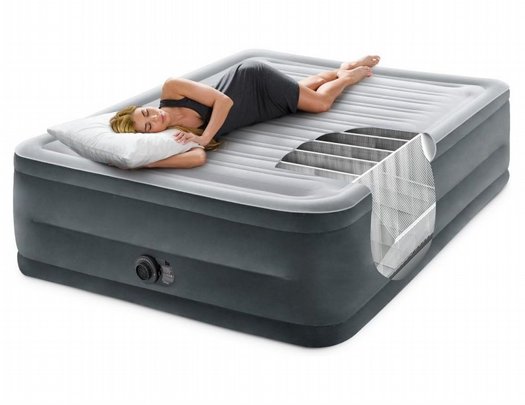 ���� ������/���� ����� ���� INTEX ���� ����� ������ ������, ��� QUEEN ���� Deluxe Comfort Plush ��� 64418