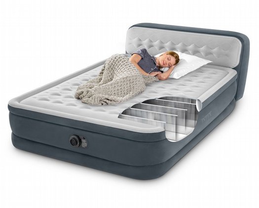 ���� ������/���� ����� ���� INTEX ���� ��� ���� ����� ������ ������ ������, ��� QUEEN ���� Deluxe Ultra Plush ��� 64448