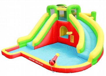 מתקן מים מתנפח הכולל מתקן קפיצות+2 מגלשות+קיר טיפוס+מנהרת זחילה, דגם 73018 DOCTOR DOLPHIN דוקטור דולפין מתקן מים מתנפח הכולל מתקן קפיצות+2 מגלשות+קיר טיפוס+מנהרת זחילה, דגם 73018 DOCTOR DOLPHIN דוקטור דולפין