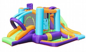 מתקן מתנפח הכולל מתקן קפיצות+מגלשה גבוהה+מגלשה נמוכה+קיר טיפוס+בריכת כדורים, דגם 82003 AirMyFun מבית דוקטור דולפין מתקן מתנפח הכולל מתקן קפיצות+מגלשה גבוהה+מגלשה נמוכה+קיר טיפוס+בריכת כדורים, דגם 82003 AirMyFun מבית דוקטור דולפין