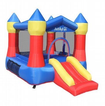מתקן מתנפח הכולל מתקן קפיצות + מגלשה AirMyFun מבית דוקטור דולפין, דגם 82011A מתקן מתנפח הכולל מתקן קפיצות + מגלשה AirMyFun מבית דוקטור דולפין, דגם 82011A