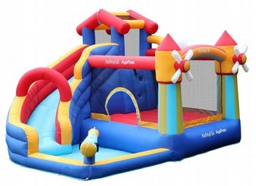 מתקן מים מתנפח הכולל מתקן קפיצות+מגלשה גבוהה+קיר טיפוס+תותח מים, דגם 83055 AirMyFun מבית דוקטור דולפין מתקן מים מתנפח הכולל מתקן קפיצות+מגלשה גבוהה+קיר טיפוס+תותח מים, דגם 83055 AirMyFun מבית דוקטור דולפין