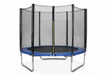 טרמפולינה/קפצית לילדים/ות בקוטר 1.83 מטר/6FT הכוללת רשת הגנה חיצונית וסולם טרמפולינה/קפצית לילדים/ות בקוטר 1.83 מטר/6FT הכוללת רשת הגנה חיצונית וסולם