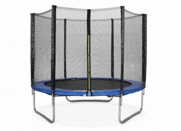 טרמפולינה/קפצית לילדים/ות בקוטר 3.05 מטר/10FT הכוללת רשת הגנה חיצונית וסולם טרמפולינה/קפצית לילדים/ות בקוטר 3.05 מטר/10FT הכוללת רשת הגנה חיצונית וסולם